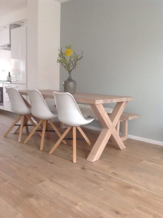 Eiken Eettafel Bikkel