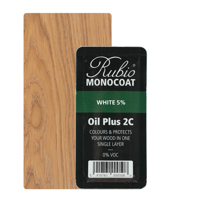 Rubio Monocoat Oil Plus 2C - White 5%